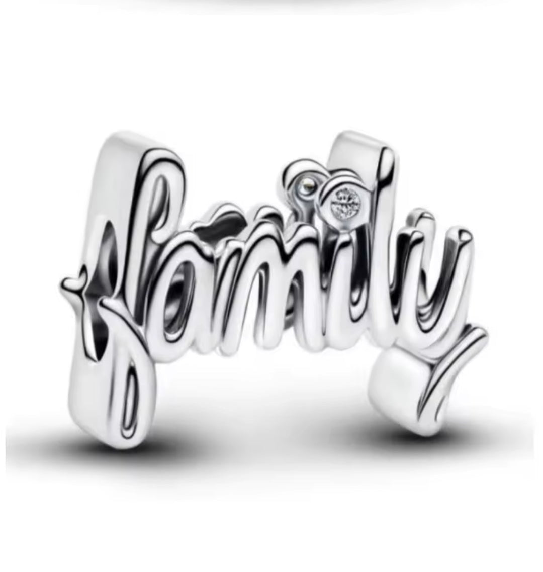 Family Word Charm