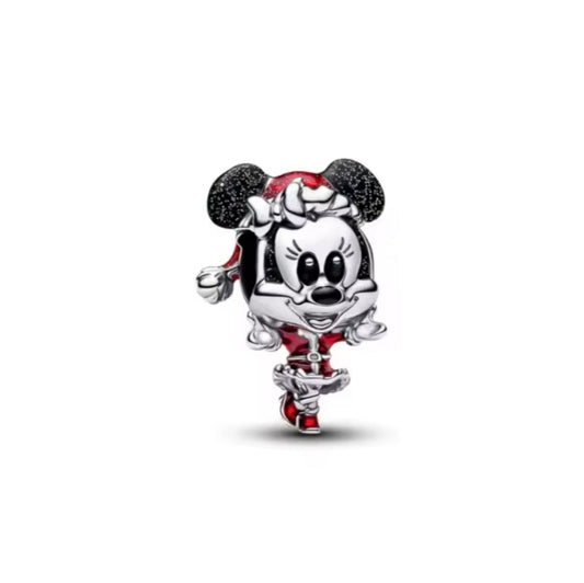 Minnie Mouse Christmas Charm