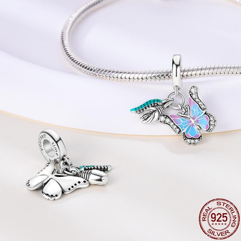 Transform into a Butterfly Dangle Charm