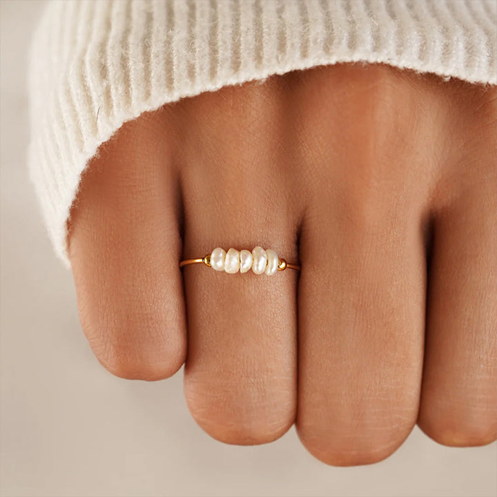 Imperfectly Perfect Pearl Ring