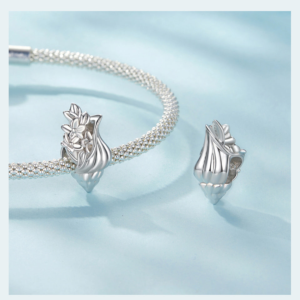 Shell Bead Charm