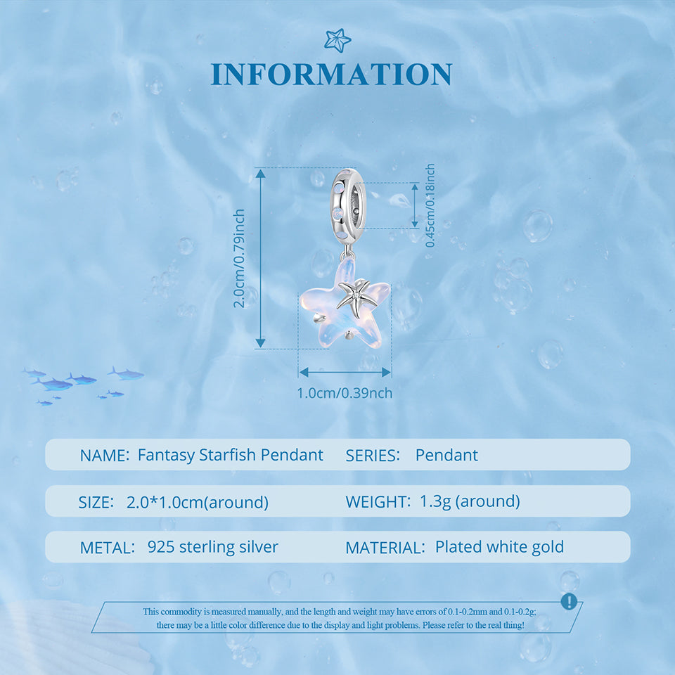 Starfish dangle Charm