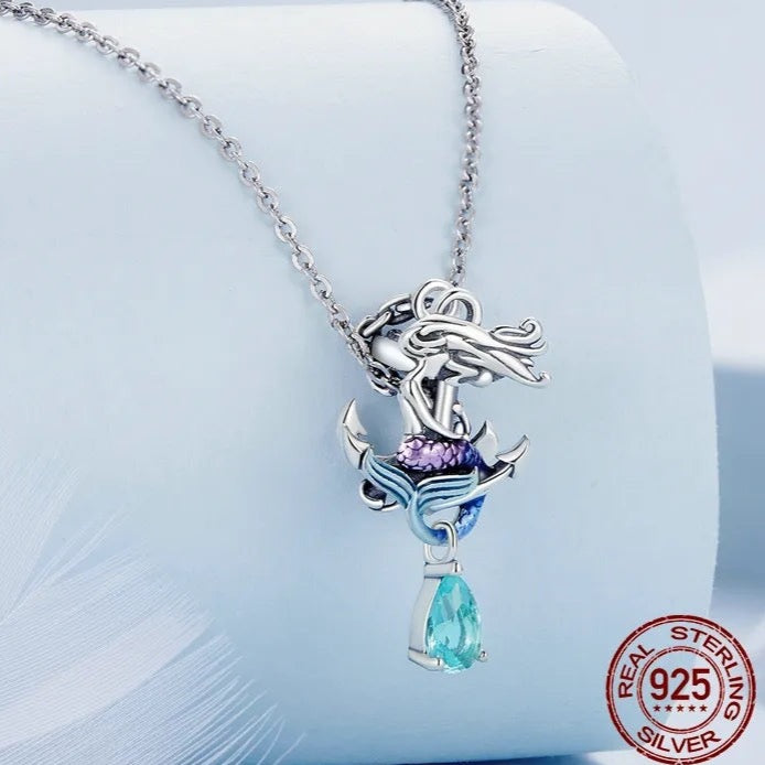 Anchor & Mermaid bead Charm