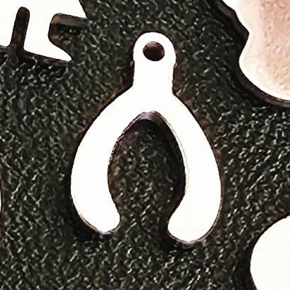 Silver Stainless Steel Charms - Water and Tarnish Proof