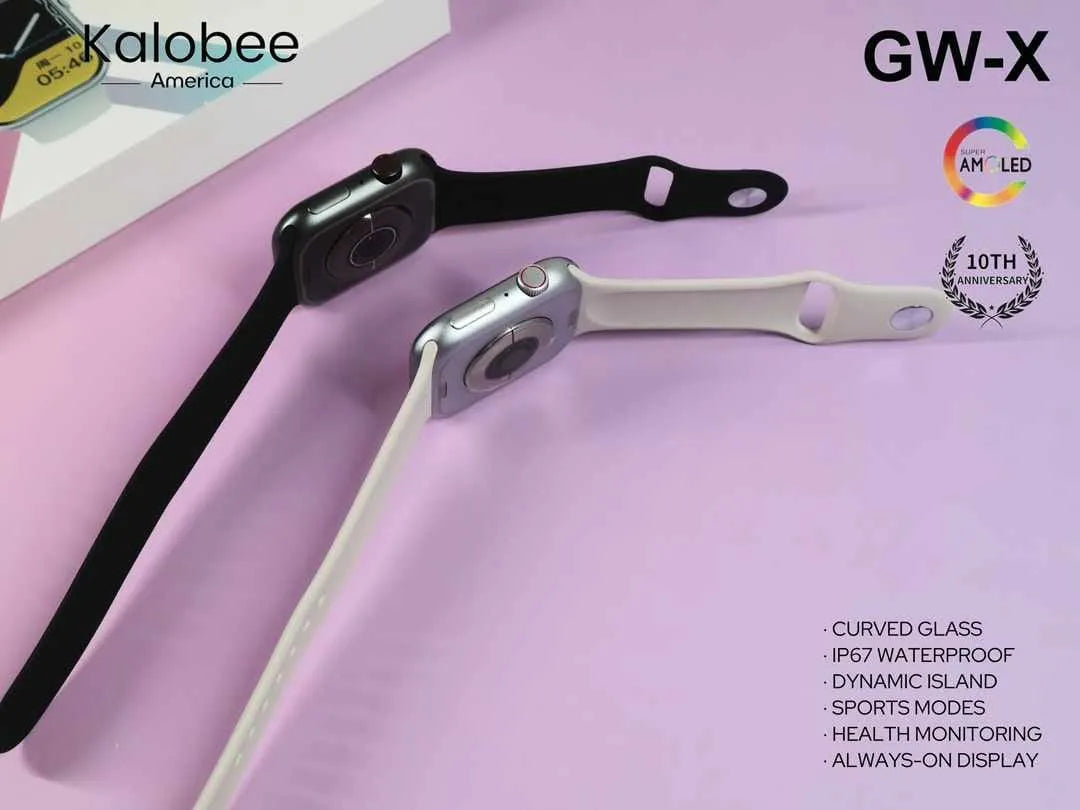 Kalobee Unisex Silver and White Watch GW-X