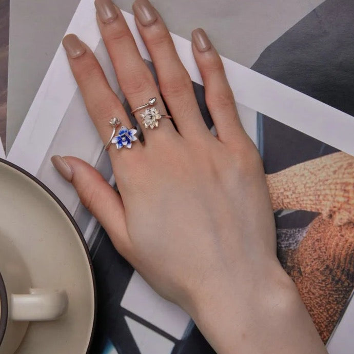 Lotus Adjustable Ring