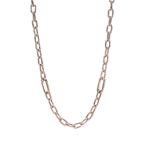 Rose Gold ME Link Necklace