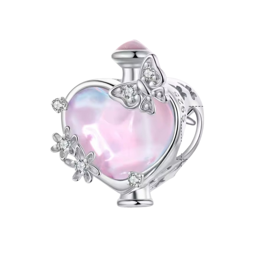 Pandora Compatible Cherry Blossom Dangle Charm – Be Fabulous Jewellery