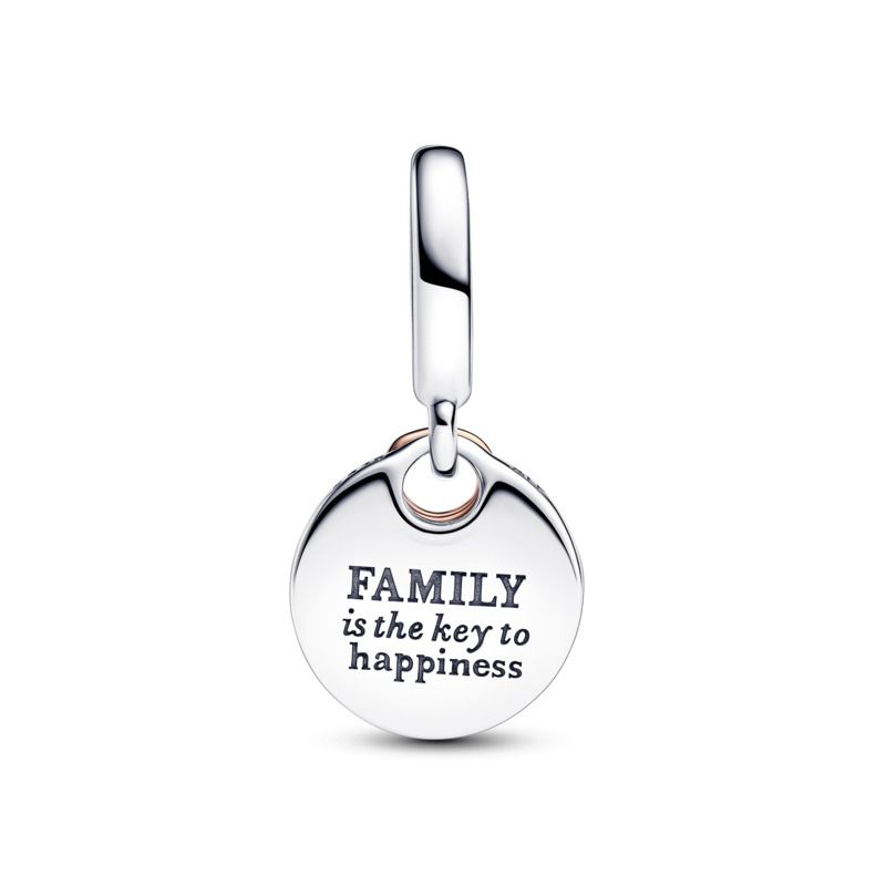 Heart Key And Lock Charm