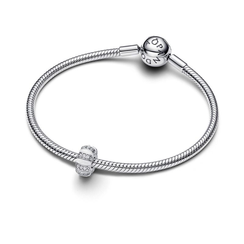 Stones and Enamel Clip Charm