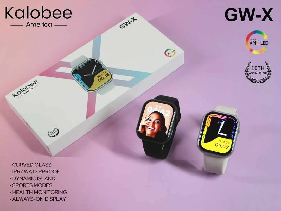 Kalobee Unisex Silver and White Watch GW-X