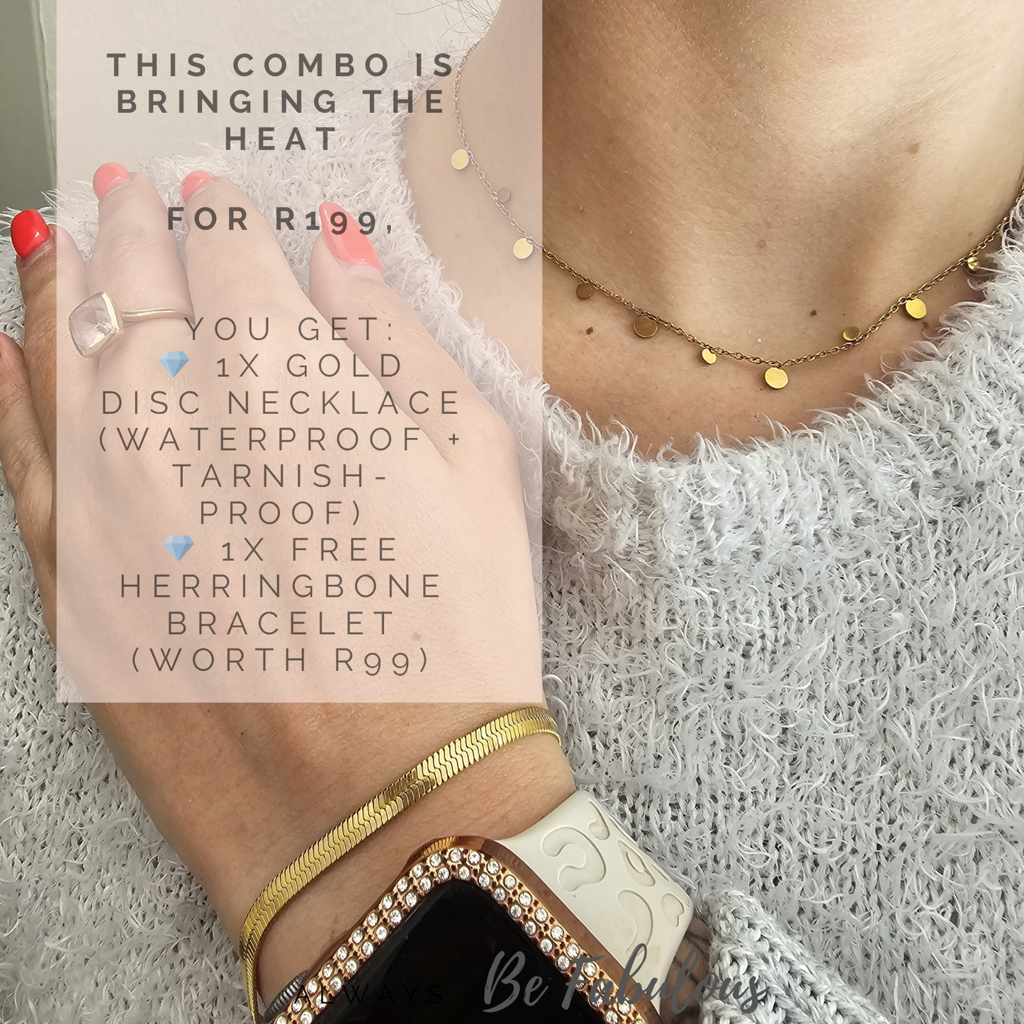 Stainless Steel Combo (Necklace and Bracelet)