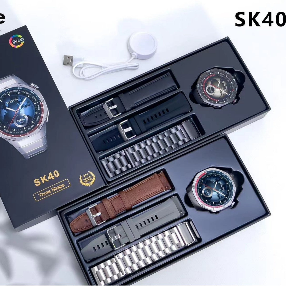 SK40 Kalobee Gents Smart Watch