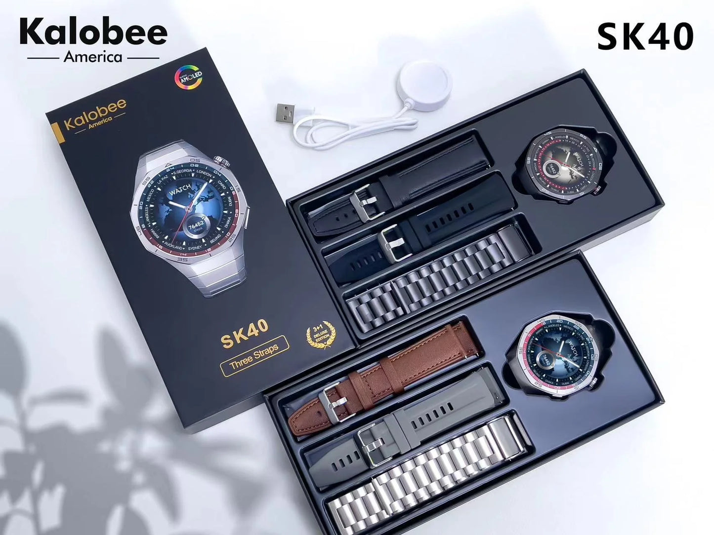 SK40 Kalobee Gents Smart Watch