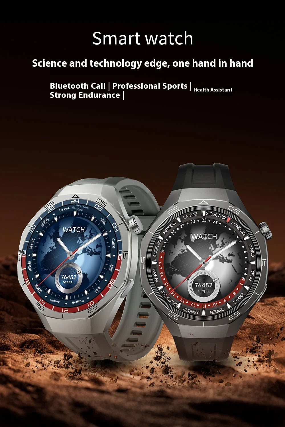 SK40 Kalobee Gents Smart Watch