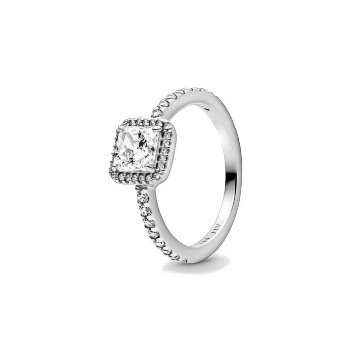CZ Elegant Square Ring