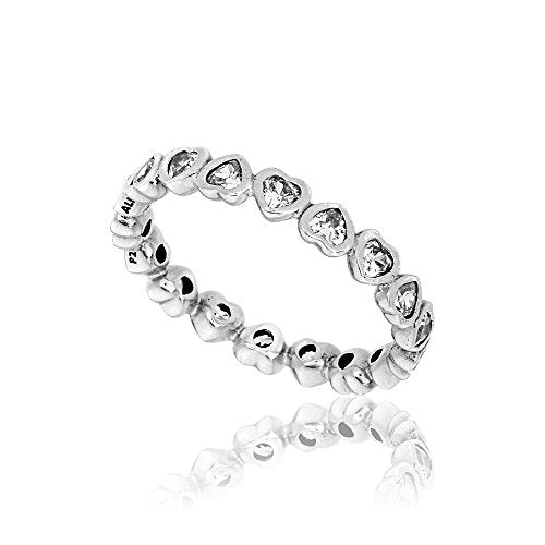 CZ Heart Ring