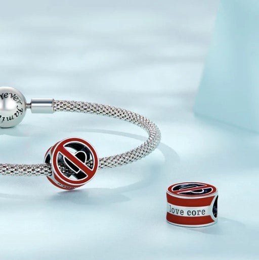 Love Core Enamel Bead Charm