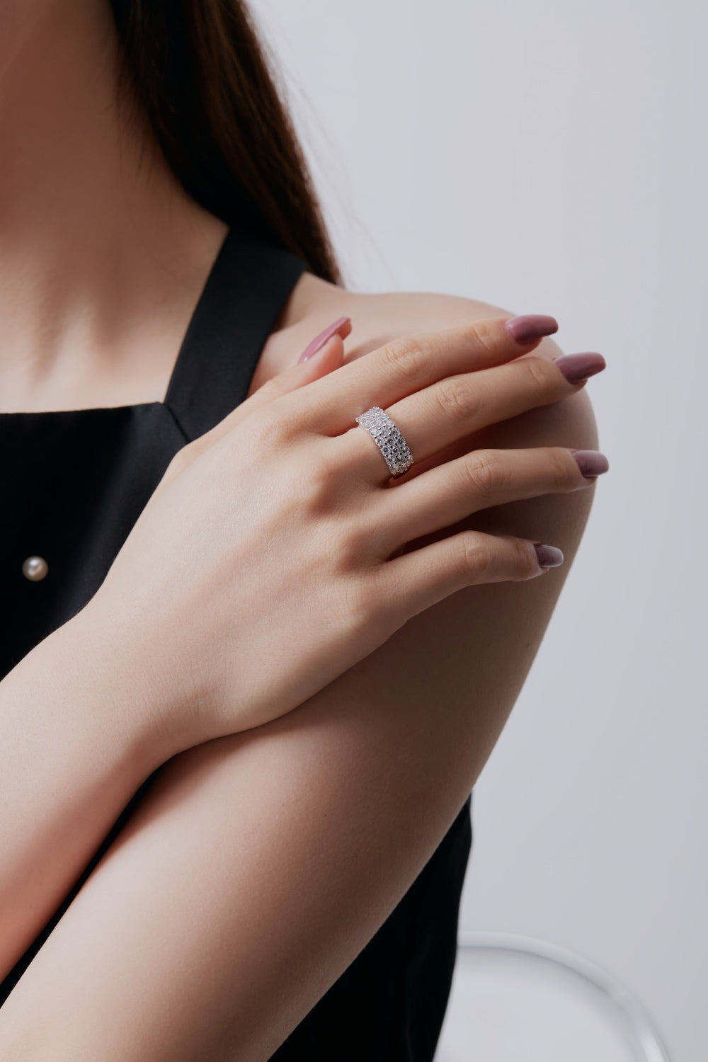 Multi Row CZ Ring