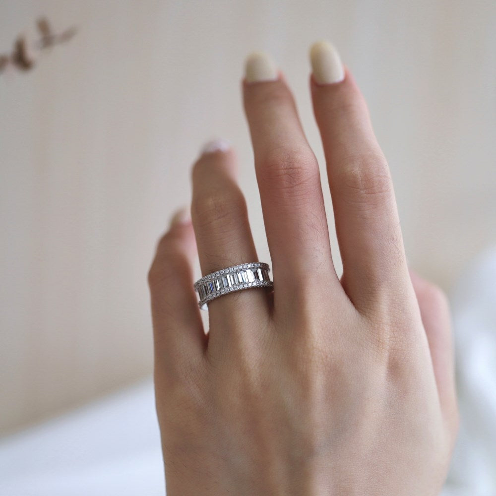 Baguette Classic Anniversary Ring