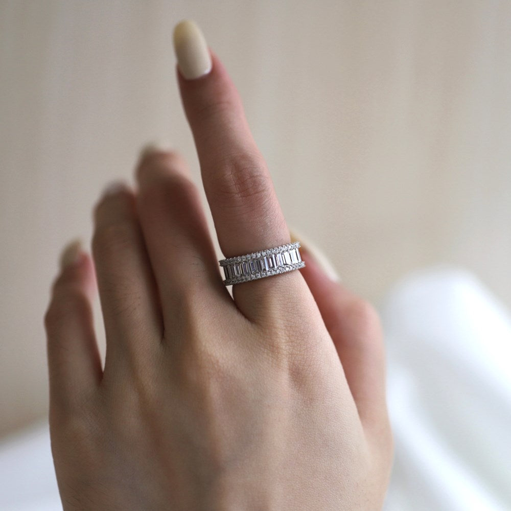 Baguette Classic Anniversary Ring
