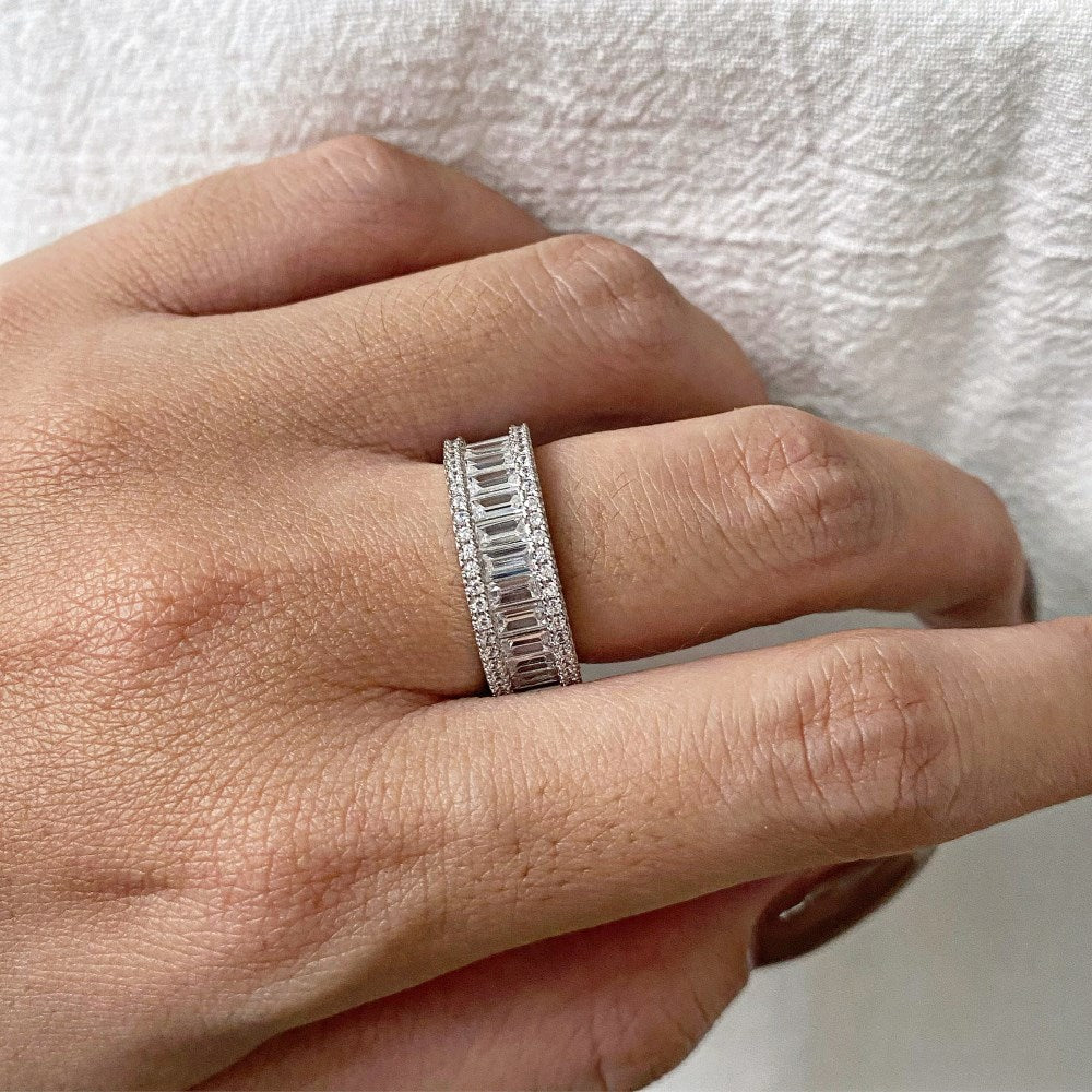 Baguette Classic Anniversary Ring