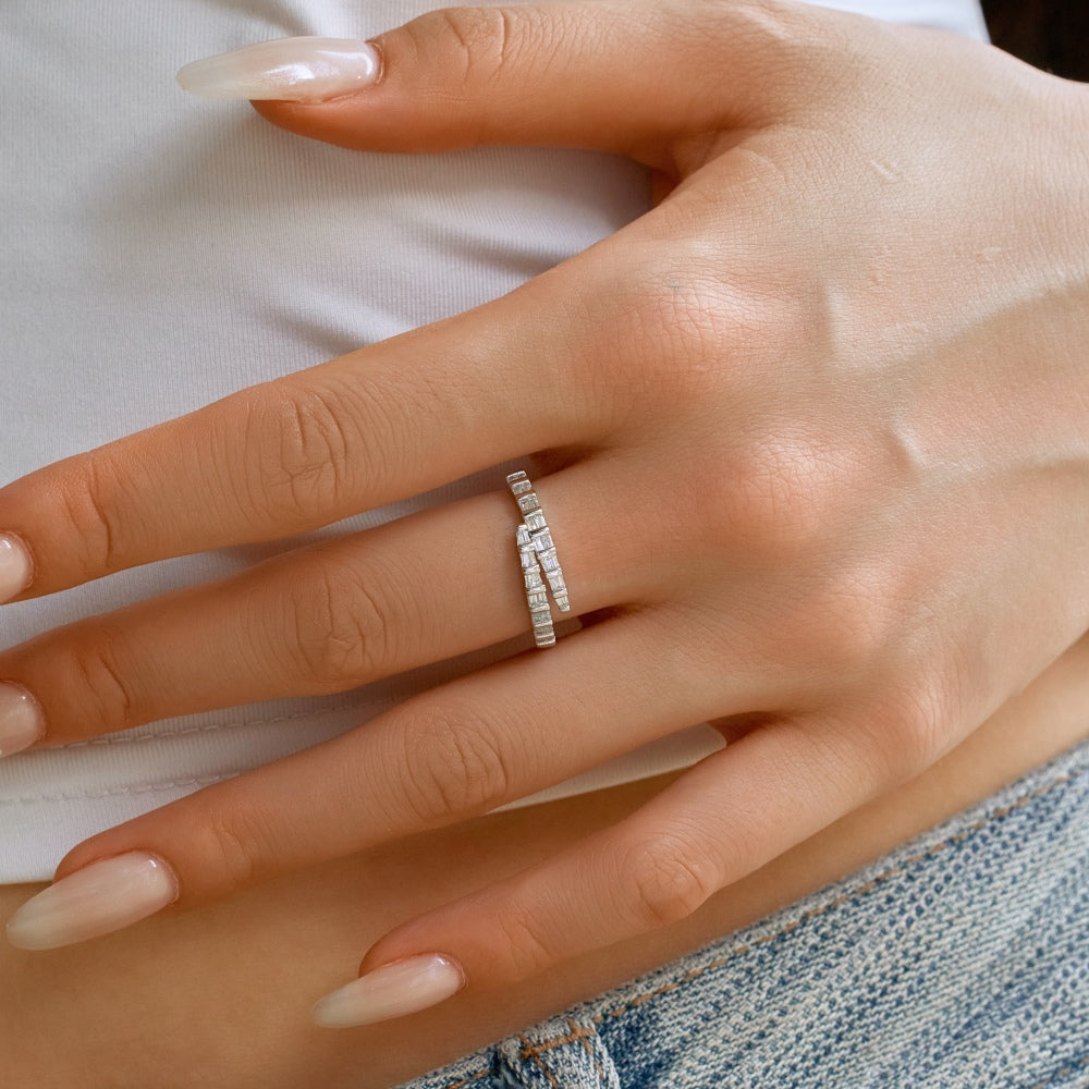 CZ Wrap Ring
