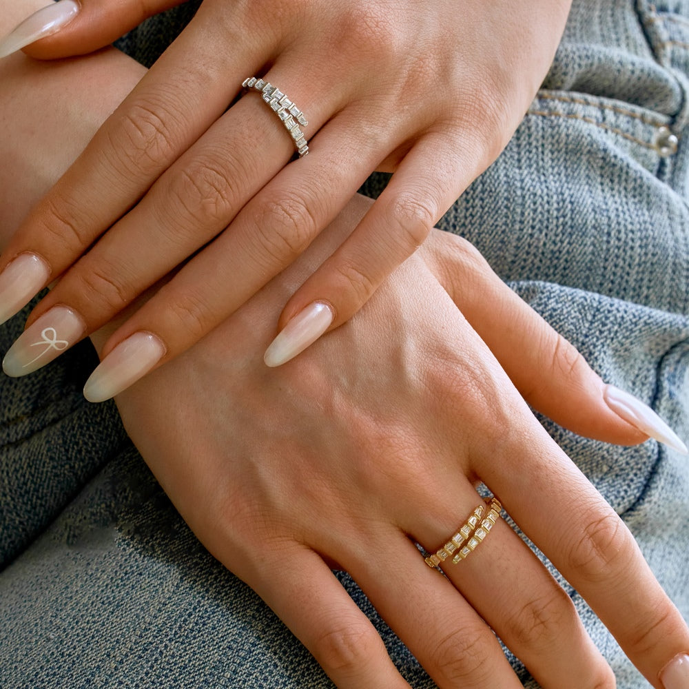 CZ Wrap Ring