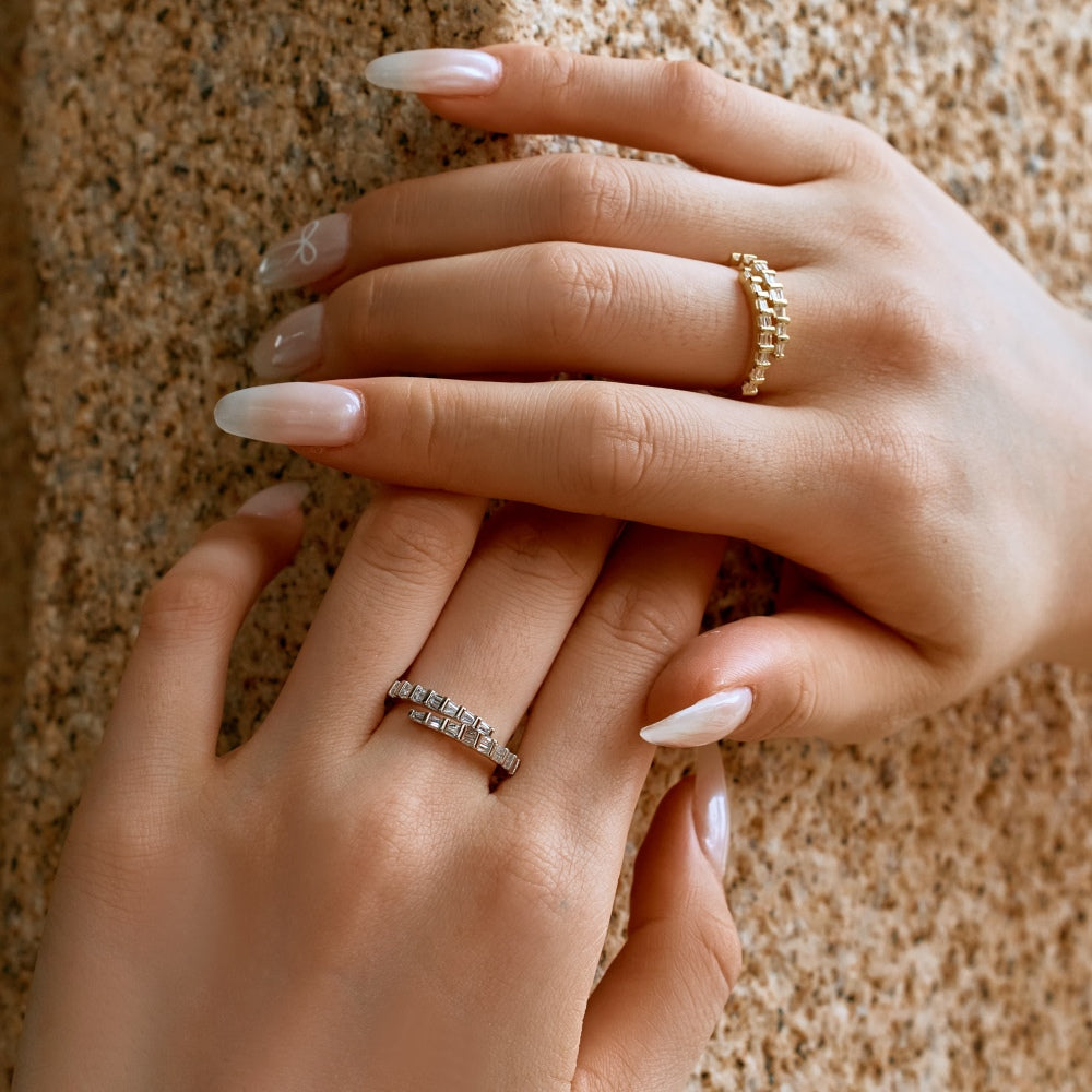 CZ Wrap Ring