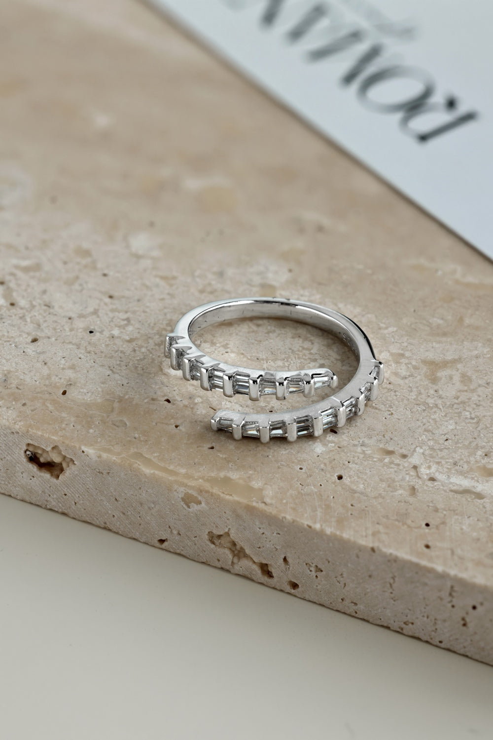 CZ Wrap Ring