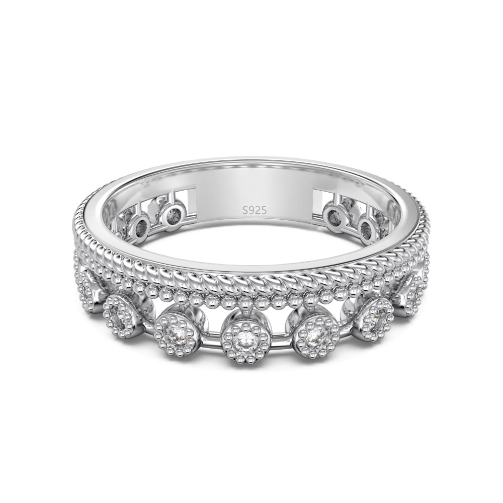 Double Row Stacking Ring