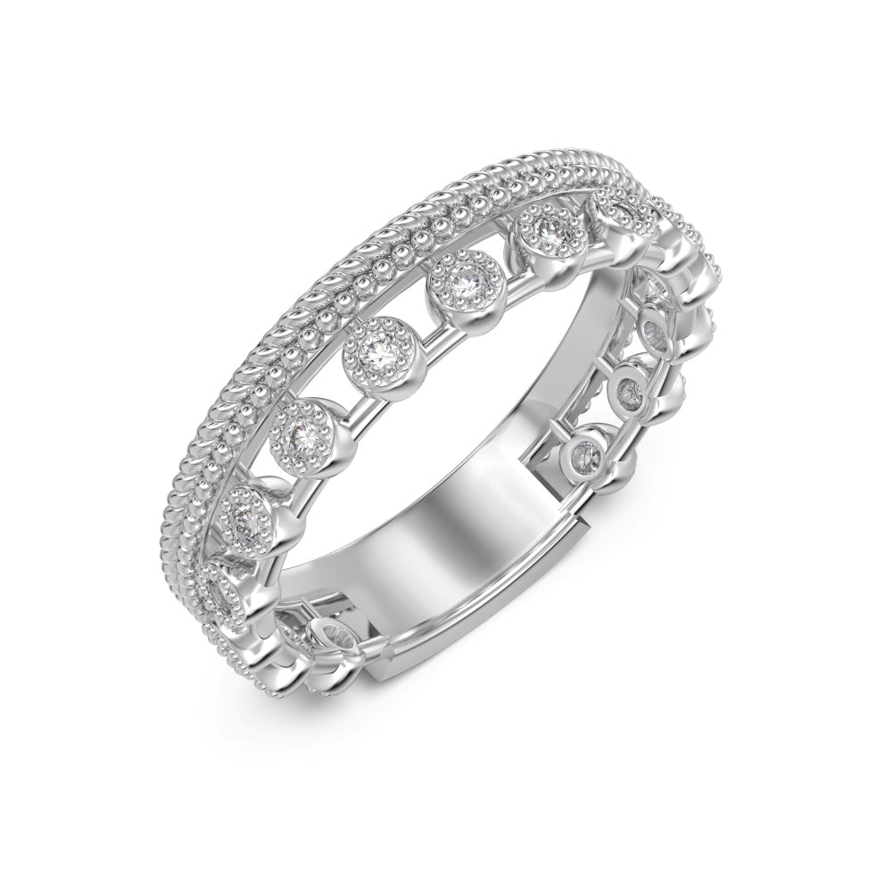 Double Row Stacking Ring