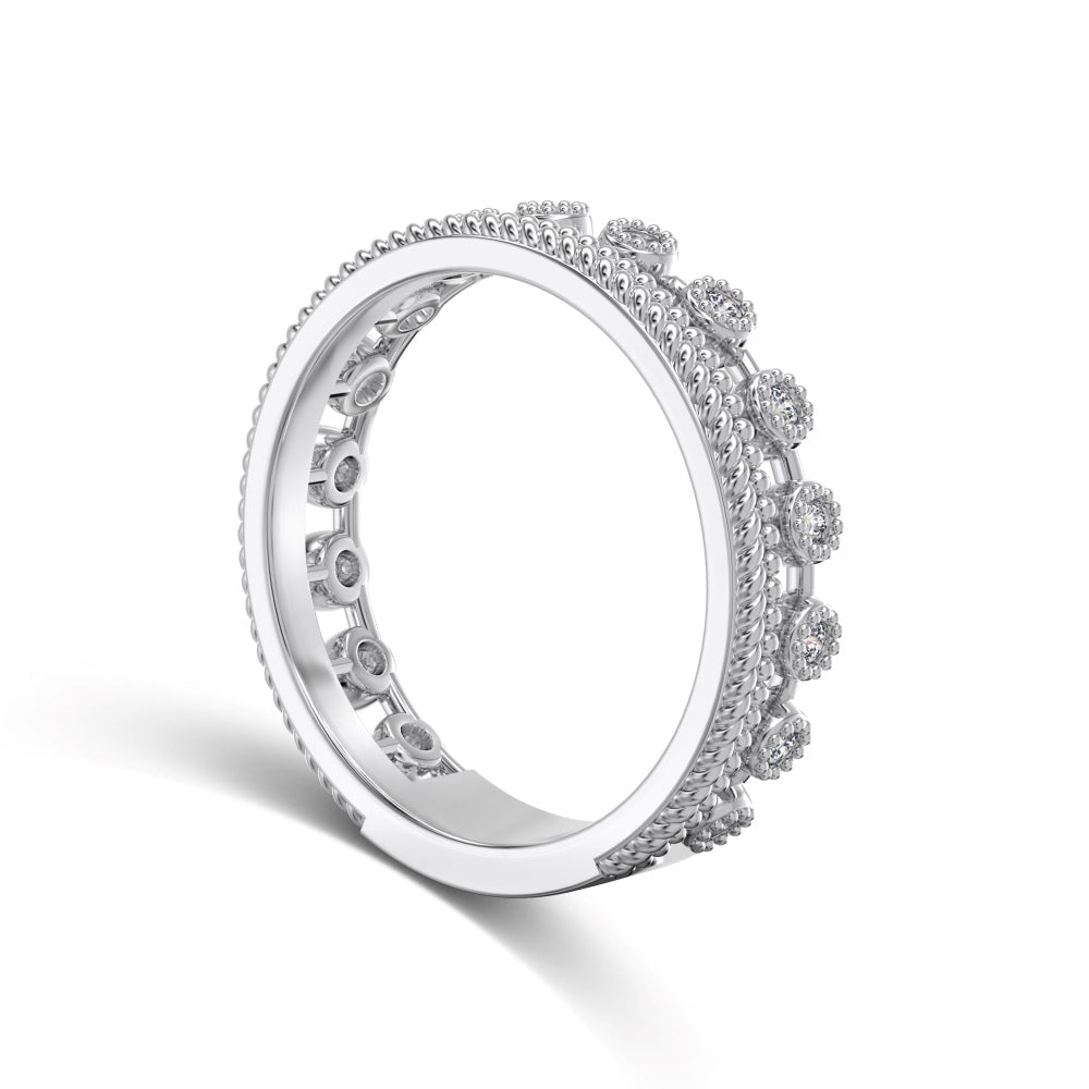 Double Row Stacking Ring
