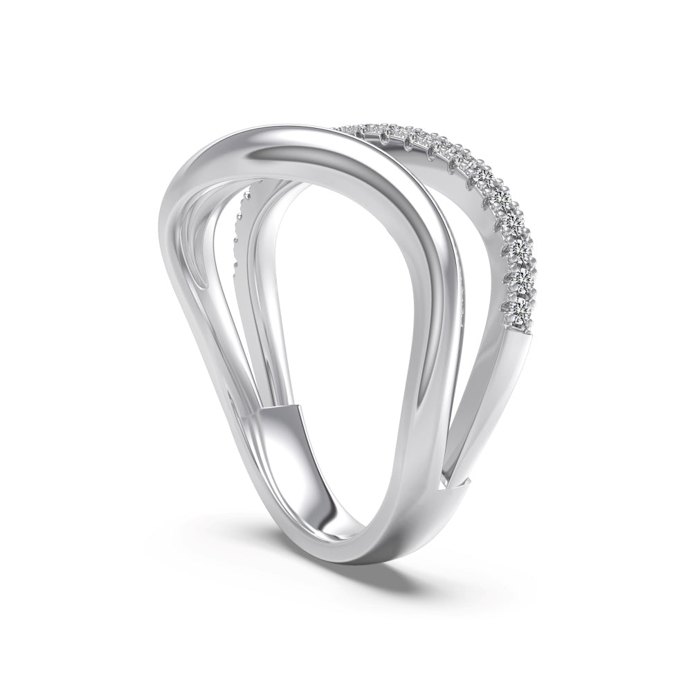 Organically Shaped Stacking Ring