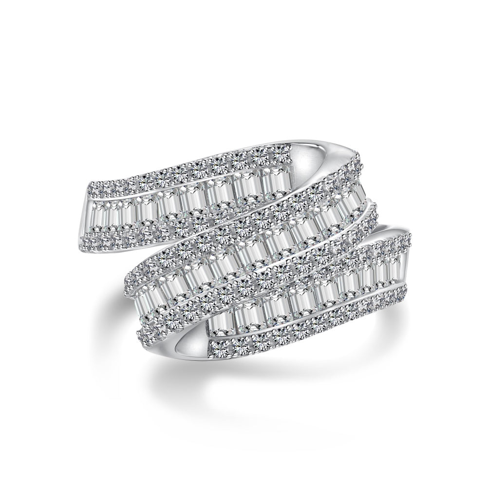 Baguette Cocktail Ring