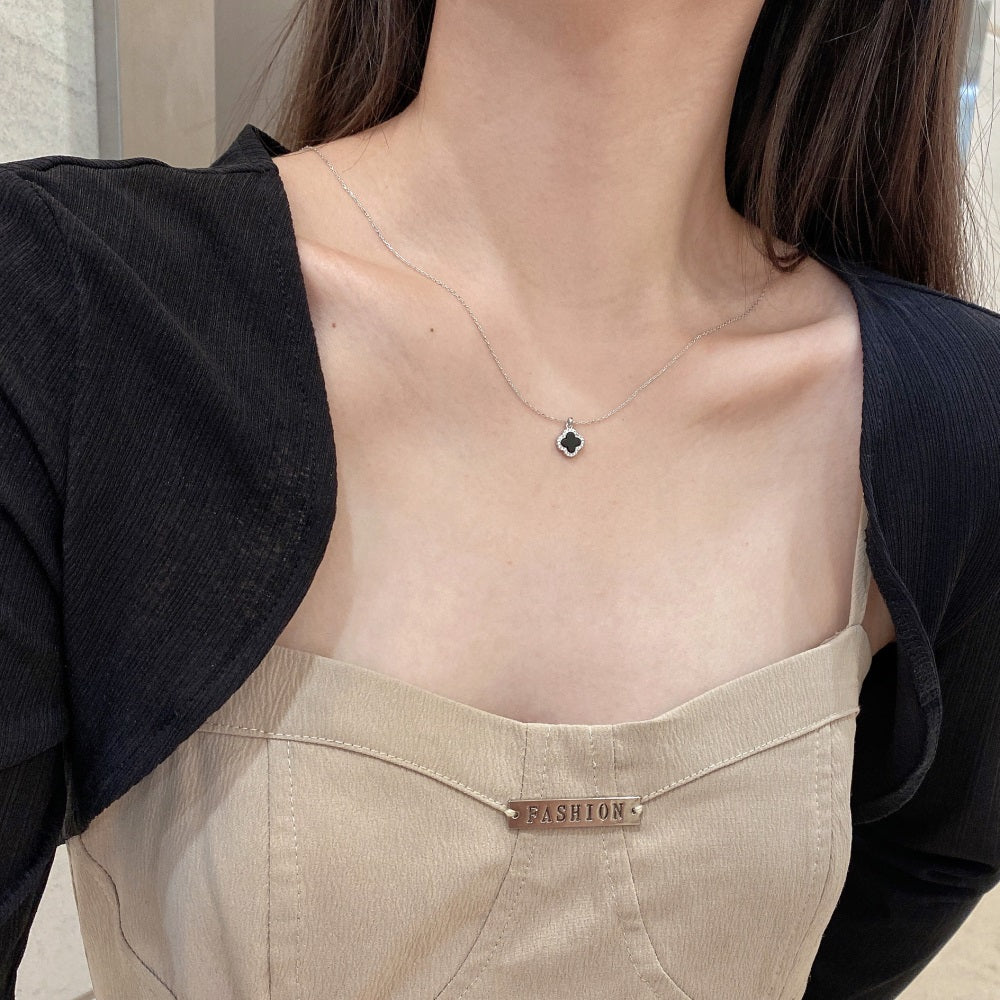 CZ Cross Necklace