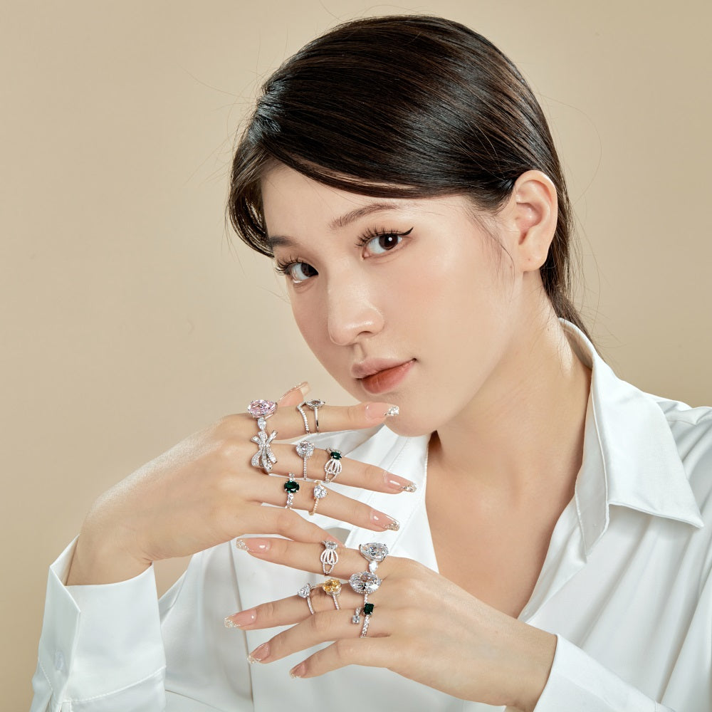 Marquise Wedding Set