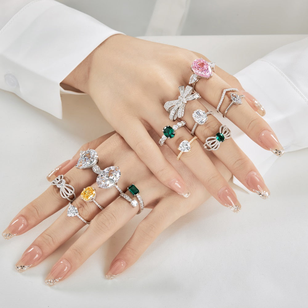 Marquise Wedding Set