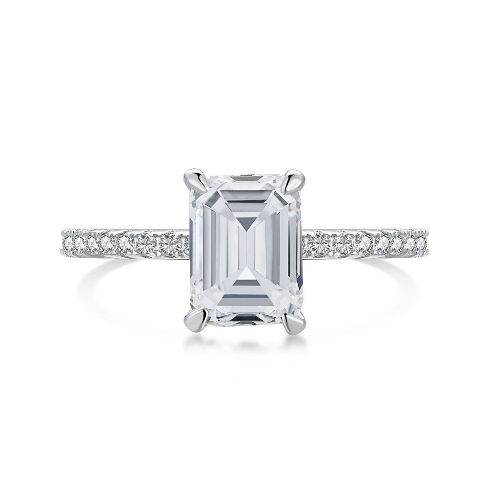 Sparkling Rectangle Ring