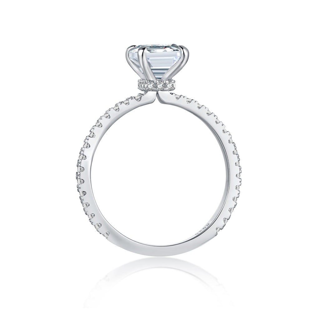 Sparkling Rectangle Ring