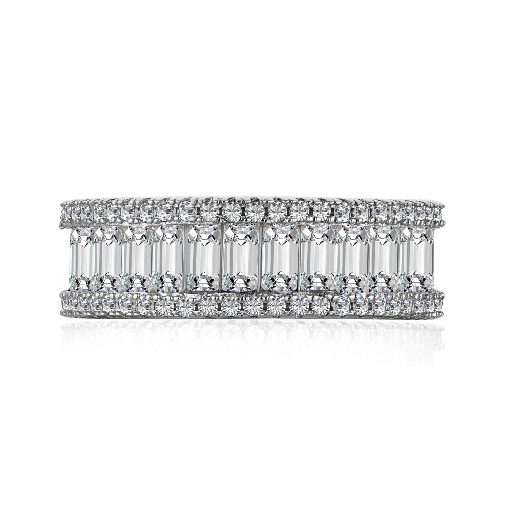 Baguette Classic Anniversary Ring