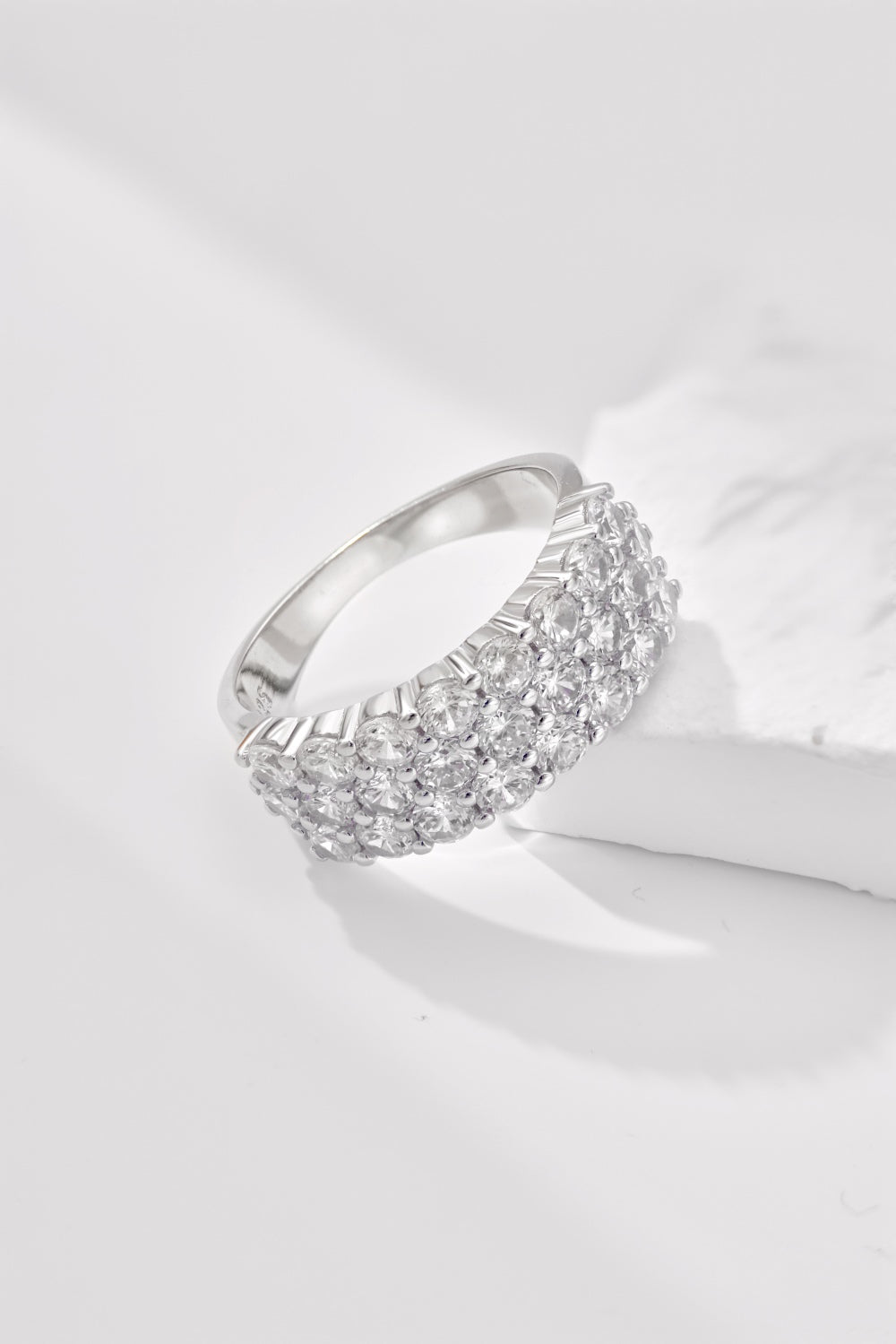 Multi Row CZ Ring