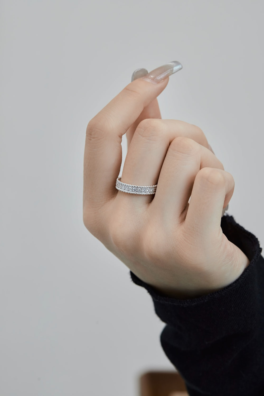 Round CZ Anniversary Band
