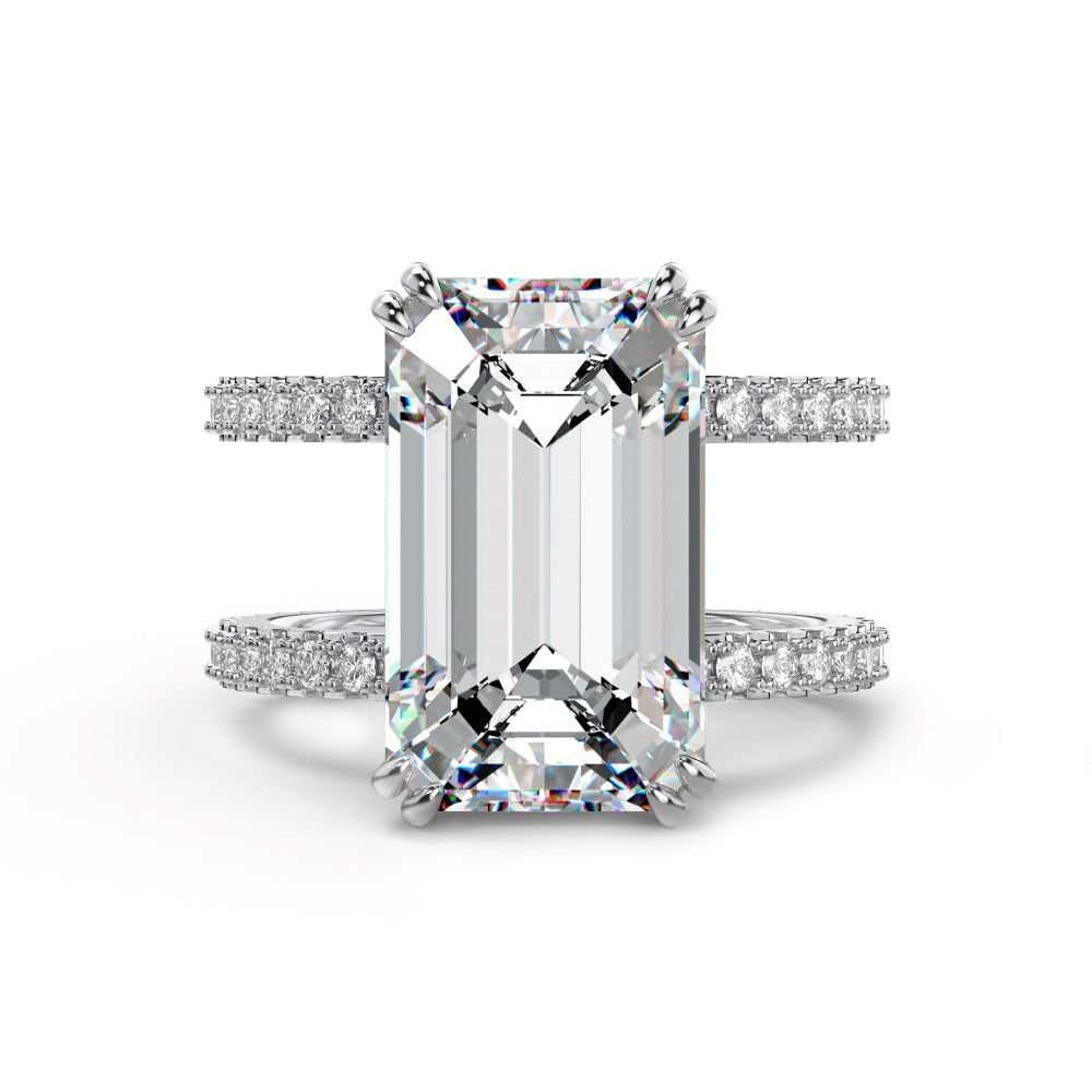 CZ Rectangle Ring