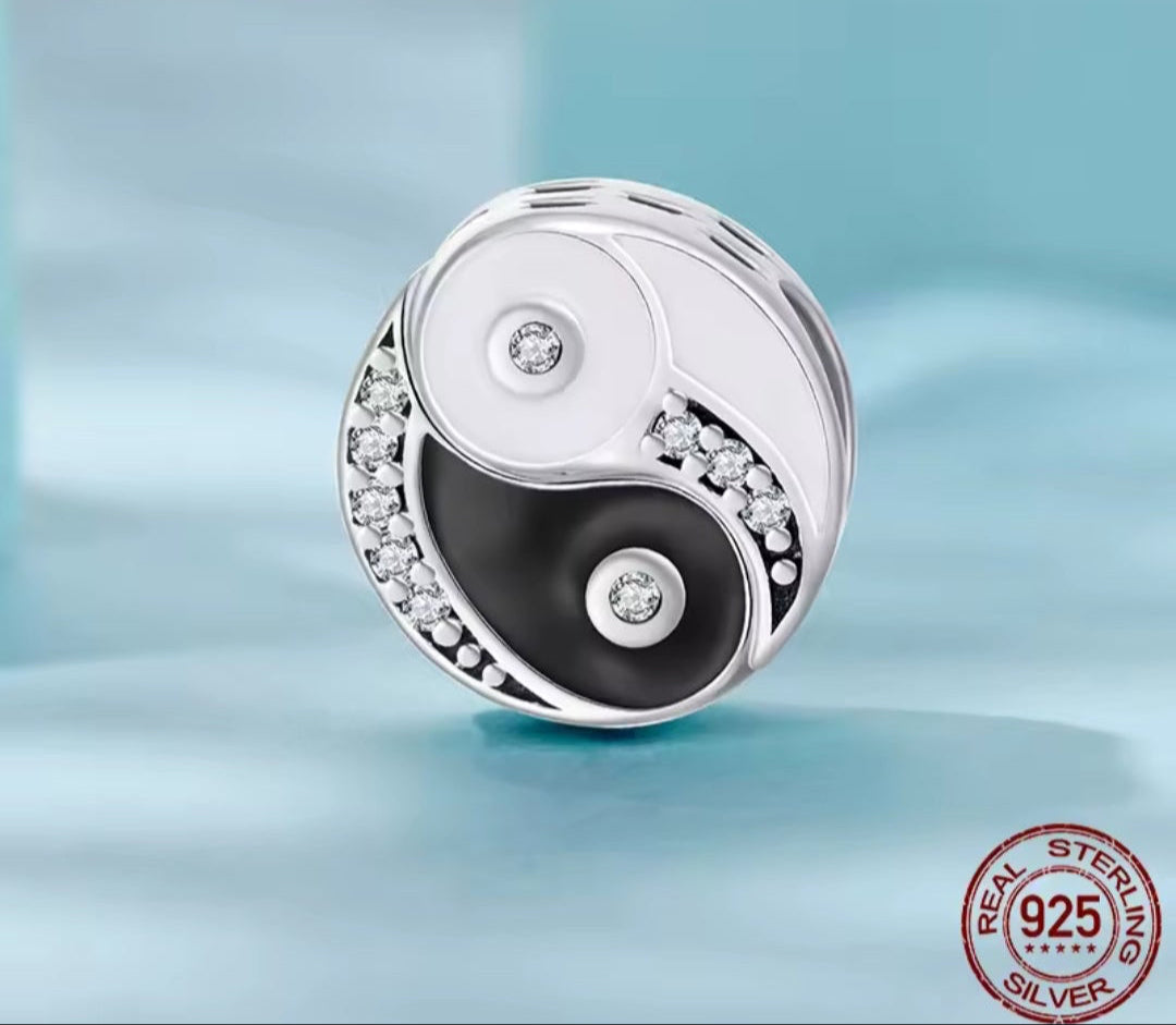 Yin Yang Bead Charm set