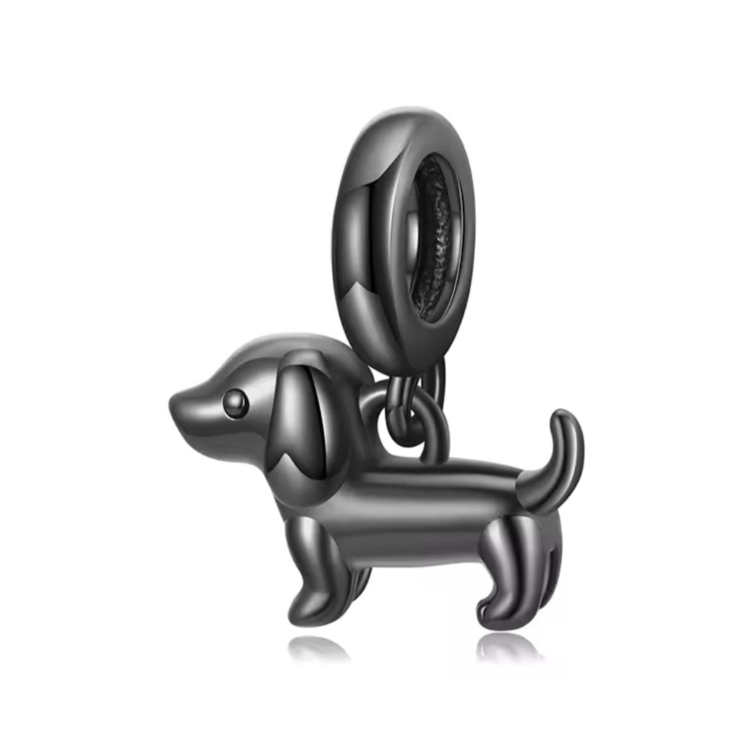CZ Dachshund/Sausage Dog Dangle Charm (Copy)