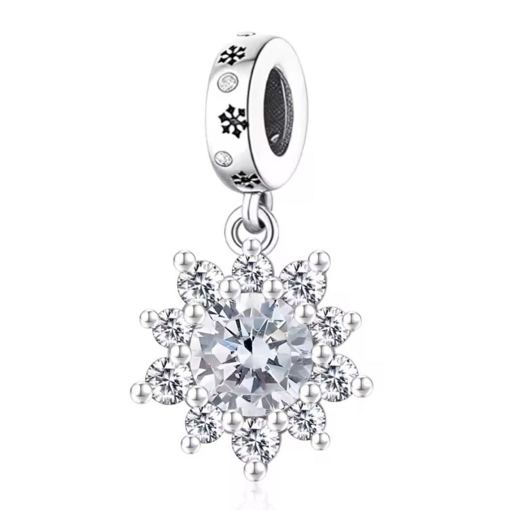 Snowflake Dangle Charm
