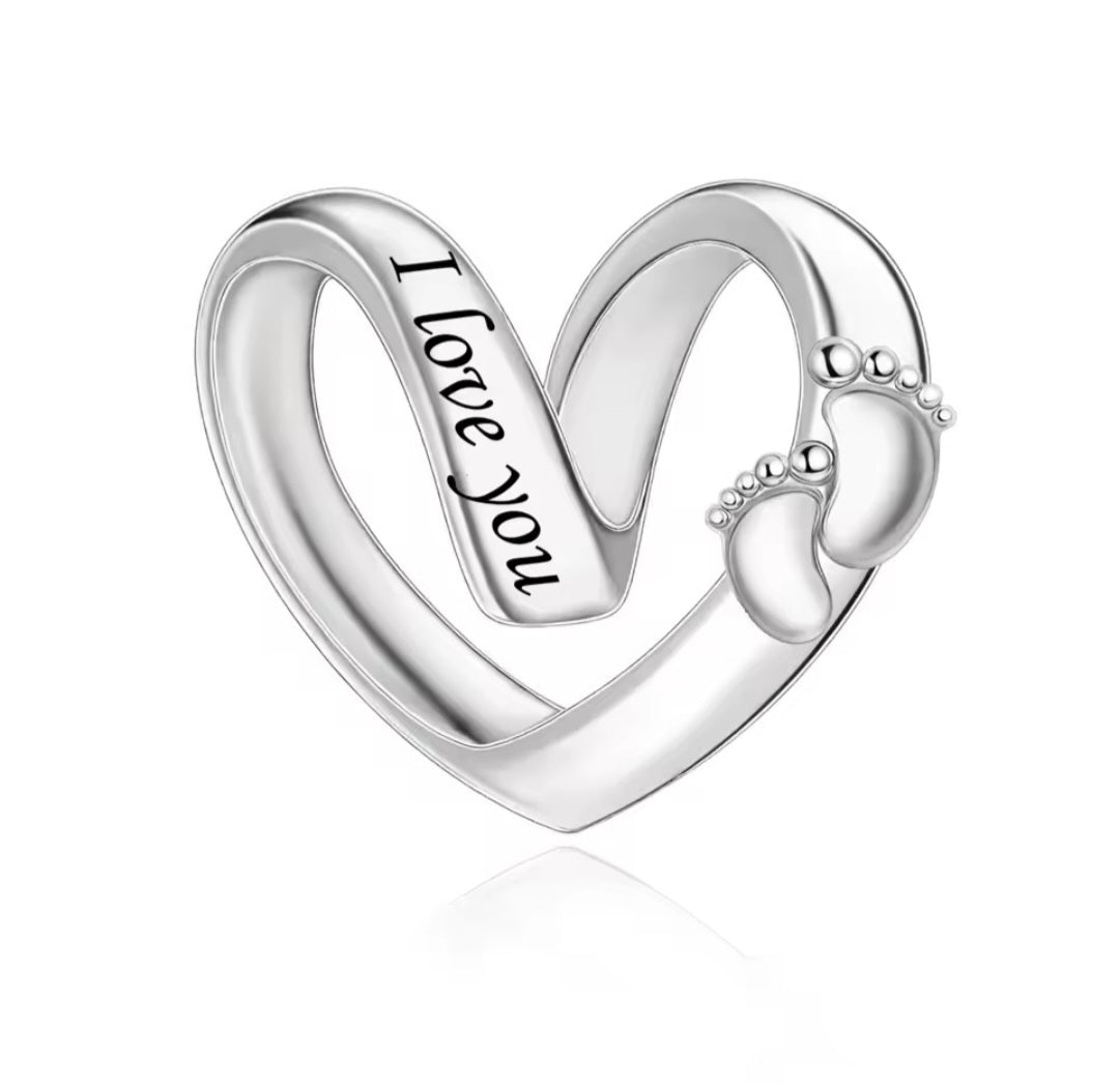 Wrap Heart Charm