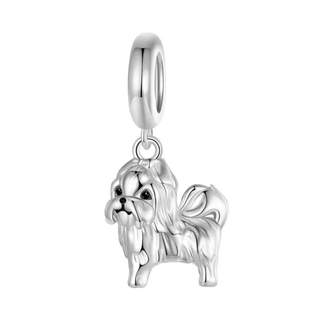 Yorkshire Terrier Dog Bead Charm