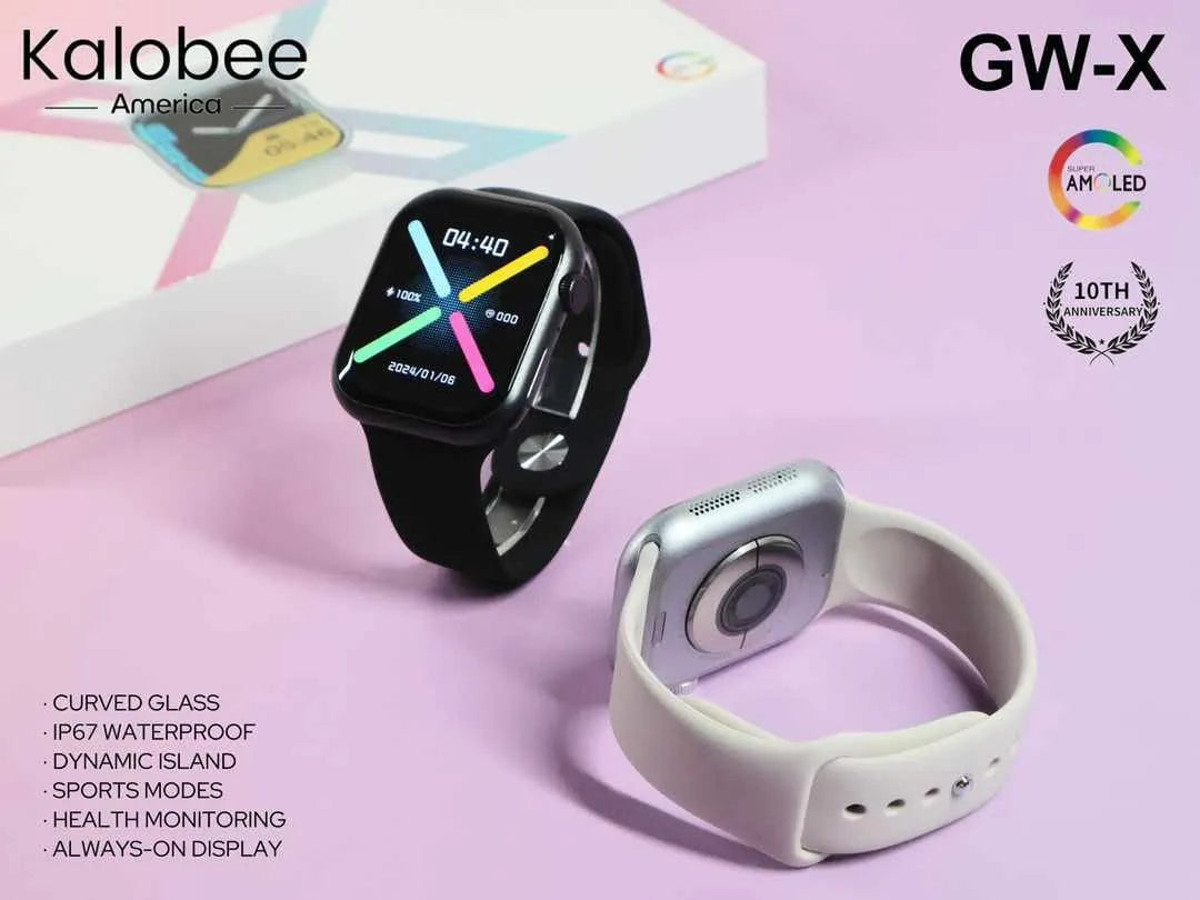 Kalobee Unisex Silver and White Watch GW-X